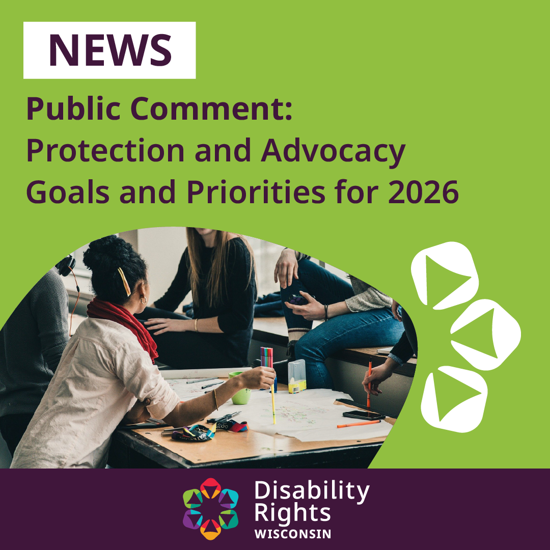 Public Comment: Protection and Advocacy Goals and Priorities for 2026 ...